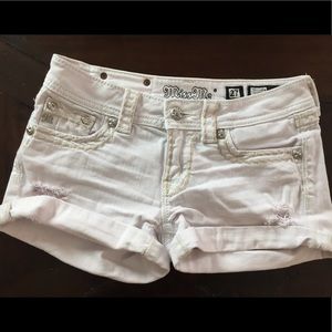 Miss Me Distressed Shorts